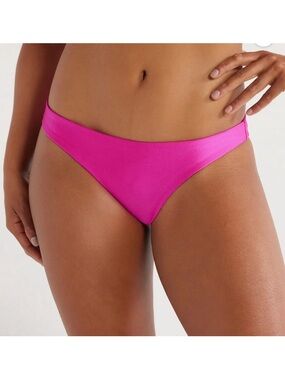 LOVE & SPORTS PLUS SIZE XXL 20 2XL CLASSIC PINK GLAM Bikini Bottom NEW NWOT